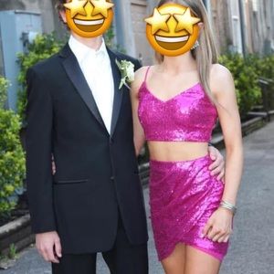 Lucy In The Sky two piece prom/formal dress. size xs